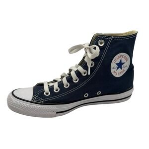 Converse Shoes Women 9 Navy Blue Chuck Taylor All Star High Top Canvas Sneakers